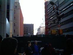 Near the site
