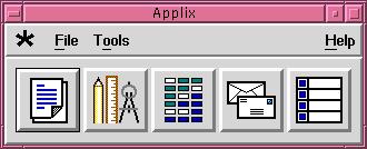 ApplixWare main window