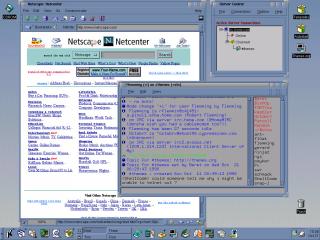 Sample KDE desktop